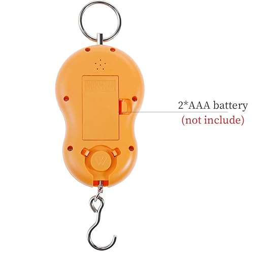 50Kg Mini Digital Scale for Fishing Luggage Travel Weighting Kitchen Steelyard Hanging Electronic Hook