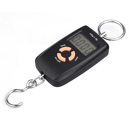 Mini Hand Held Hanging Scale LCD Digital Fishing Pocket Suitcase Hook Weight Luggage Scale