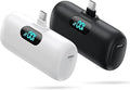 [2 Pack]Small Portable Charger for iPhone 17/16/15 Series,5500mAh 3A PD USB C Power Bank, Mini Travel Essentials Battery Pack for iPhone 17/17 Pro/16/16 Plus/16 Pro/15 Pro Max,Samsung,Android/LG etc