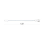 AHDFWI 3 Pack USB A to USB Type C Cable Fast Charging Cable for iPhone 16E 16 15 Pro Plus Pro Max for iPad Pro/Air 5th 4th Mini 6th Gen Charger Charging Cord, for MacBook Pro and More [10FT]