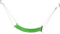 PATIKIL Foot Hammock Under Desk, Adjustable Foot Rest Sling with Hooks Portable Desk Footrest for Airplane Travel Home Office, Green Style 1