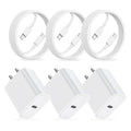 iPhone Charger Fast Charging, 3Pack USB C Charger Block with USB C to Lightning Cable Cord, Type C Fast Charging Block Compatible with iPhone 14 Pro Max/14 Plus/13 Pro/13 Mini/12/11/XS Max/XR/X/8/7/SE