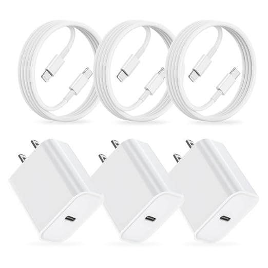 iPhone Charger Fast Charging, 3Pack USB C Charger Block with USB C to Lightning Cable Cord, Type C Fast Charging Block Compatible with iPhone 14 Pro Max/14 Plus/13 Pro/13 Mini/12/11/XS Max/XR/X/8/7/SE