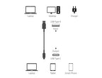 Amazon Basics USB-C to USB-A 2.0 Fast Charging Cable, 480Mbps Data Transfer Speed, USB-IF Certified, Durable, for Apple iPhone 16/15, iPad, Samsung Galaxy, Tablets, Laptops, 3 Foot, Black (Pack of 2)