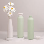 13.5oz Squeeze Bottles with Flip Cap, Refillable Plastic Travel Bottles for Creams, Lotion, Shampoo, Conditioner (2 Pcs)