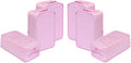 Travel Shoe Bags, Foldable Waterproof Shoe Pouches Organizer-Double Layer (6 Pink Shoe Bags)