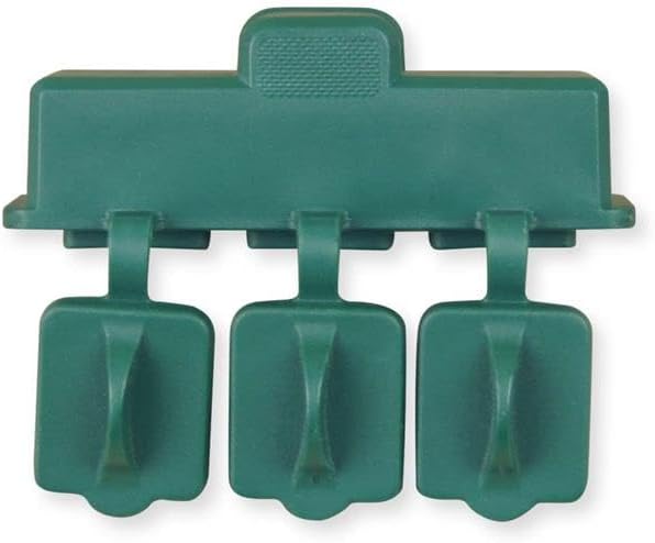 OSKOS 3-Prong Weatherproof 3-Outlet Extender Adapter, Heavy Duty Triple Grounding Outlet with Dust-Proof Cover. Indoor/Outdoor Use, ETL Listed, 4 Pack.