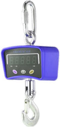 Heavy Duty Electronic Hanging Scale for Suitcases, Industrial Strength Luggage with Hook Travel and Shipping Needs (Blue 1000KG)
