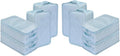 Travel Shoe Bags, Foldable Waterproof Shoe Pouches Organizer-Double Layer (8 Blue Shoe Bags)