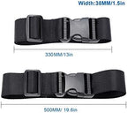 Frienda 4 Pcs Luggage Straps Add a Bag Luggage Connector Straps for Suitcase Travel Accessories Essentials to Connect Two Suitcase Adjustable Belt