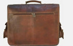 RAJERIYA Leather Messenger Bag for Men, 18 Inch Laptop, Vintage Handmade Leather Shoulder Satchel Bag, Full Grain Business Briefcase for Office/Work/Travel.