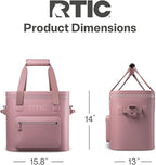 RTIC Ultra-Tough Soft Cooler Pro, Insulated, Waterproof, Leak Proof, Portable Floating Bag for Beverage, Drink, Lunch, Outdoor, Beach, Car, Camping, Picnic, Fishing, Boat