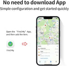 Find My Tag,Item Finder for Keys, Car, Wallet, Luggage, Bag, Pets and More, Works with Apple Find My App (iOS only), GPS Tracker for Kids (Blue)
