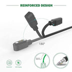 Magnetic Charger Cable for 3Plus Vibe Plus/Vibe +/Vibe Lite/Vibe Pro/Vibe+ Gen 2/Vibe Plus Gen 2 Smart Watch, 3.3FT Replacement High Speed USB Charging Cable Cord for 3Plus Vibe Plus Smartwatch, Black