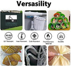 250lb White Zip Ties Heavy Duty 12 Inch Outdoor, Extra Large Cable Tie Wraps Long Plastic Wire Ties Wide Big Strong Thick Clear Zipties 50 Pack