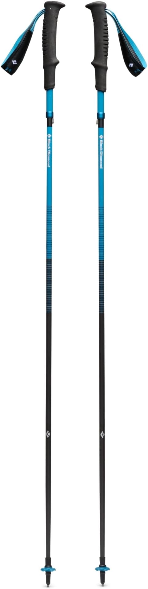 BLACK DIAMOND Distance Z Trekking Poles (Pair) | Ultralight | Foldable Z-Pole Design | Trail Running & Hiking Stability