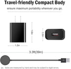 Watch Charger Compatible for Samsung Galaxy Watch 8/8 Classic,7/6/Ultra, 5/5 Pro/4/4/6 Classic/3/Active 2/Active 1, Magnetic Wall Fast Charging Adapter & Cable, Magnetic Wireless Charging Cable 3.3FT