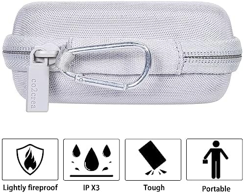 co2CREA Hard Case Compatible with Anker 621 Nano Power Bank 5,000mAh 12W Portable Charger, White Case