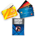 Anti-Theft Travel Wallet Decoy Cards – 6 Fake Credit Cards Pickpocket Protection