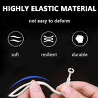 Ear Hook Compatible with AirPods Pro 3 2 1 Gen, YINVA Patented Multi-Dimensional Adjustable Ear Holder (White)