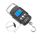 Digital Luggage Scale, Handheld Portable Mini Digital Hanging Hook Scale 50Kg/5g LCD Display Electronic Weighting for Travel Fishing Luggage,for Suitcase Hanging Weight