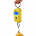 Luggage Weight Scale, 5pcs 25kg Digital Hanging Scale Portable Hook Scale Electronic LCD Travel Suitcase Luggage Bag Weight mini Scales,for Travel(Yellow)