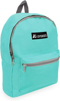 Everest 1045K Basic Backpack, 15", Aqua Blue