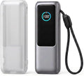 Power Bank Case for Anker Laptop Power Bank 25,000mAh 165W (A1695), Crystal Clear TPU 1.5mm Slim Full-Body Protective Cover, HD Clear Screen Protection(Case Only)