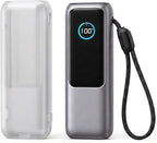 Power Bank Case for Anker Laptop Power Bank 25,000mAh 165W (A1695), Crystal Clear TPU 1.5mm Slim Full-Body Protective Cover, HD Clear Screen Protection(Case Only)