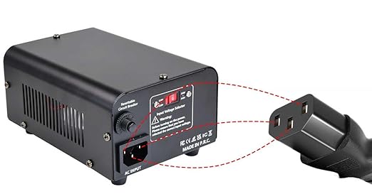 Yinleader 500W Voltage Transformer Power Converter(110V to 220V, 220V to 110V) Step Up/Down Converter 110/120 Volt - 220/240 Volt w/US Power Cord [300W Continuous Power]