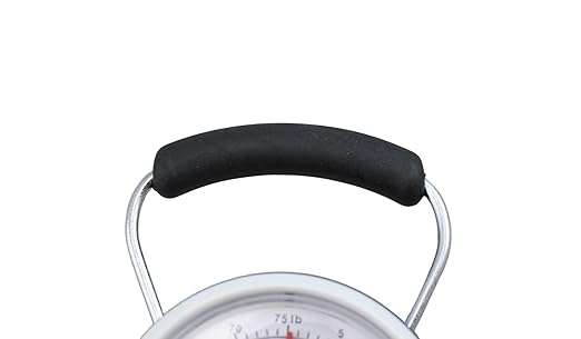 Manual Luggage Baggage Scale with Tape Measure with Dial Analog Display Travel Size Portable Take Along
