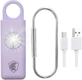 Personal Safety Alarm Rechargeable (Lavender)
