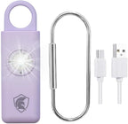 Personal Safety Alarm Rechargeable (Lavender)