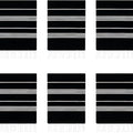 HAVLULAND Turkish Beach Towel - Sand Proof - 100% Certified Organic Turkish Towel (Oversized 72" x 40") Quick Dry Beach Towels for Bath, Pool, Travel, Camping - Black, 6 Pack
