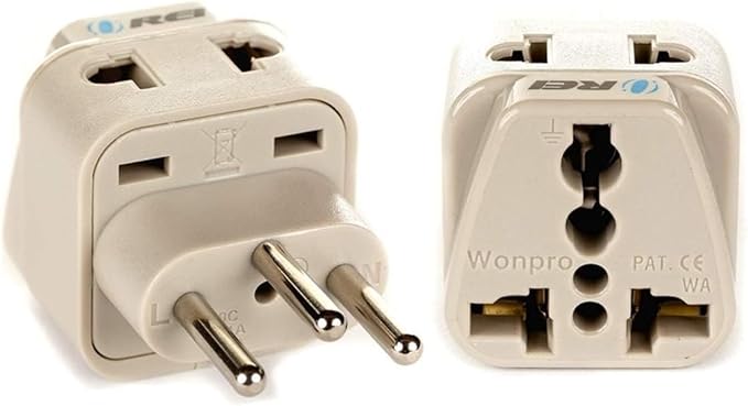 OREI US to Switzerland (Type J) Travel Adapter Plug – 2-in-1, CE & RoHS Certified – 300 Pack