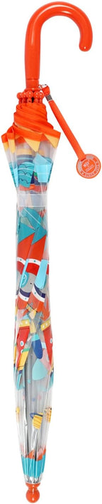 Kids Clear Umbrella for Rain Dome Bubble Umbrellas Windproof for Kids Boys and Girls