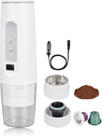 TN TONNY Portable 12V Coffee Maker Espresso Coffee Machine, In Car/Truck Use Portable Travel Capsule Coffee Maker, Compatible with Original NS Capsules and Coffee Powder