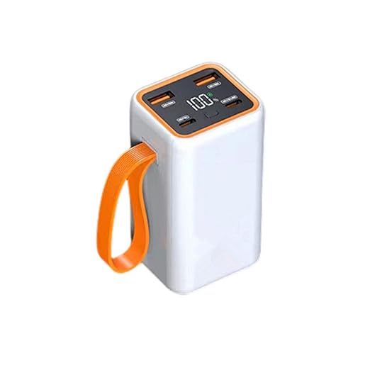 4 Slots 21700 Battery Charger Box LCD Display Case Quick Charge Power Bank Case Shell for Cell Phones Accessory