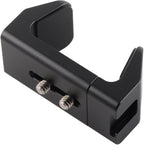 Aluminum Power Bank Holder, Power Bank Mount Clamp for Portable Power Banks with Width Range from 50mm to 75mm, with 1/4 Screw Hole, Cold Shoe Mount