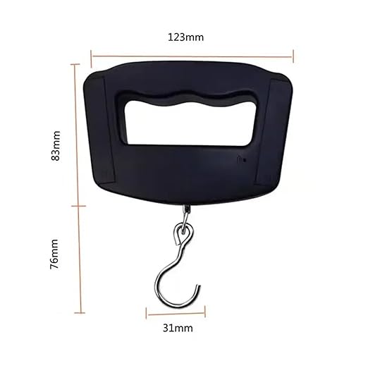 Luggage Weight Scale, 50kg/10g Travel Luggage Scale Portable Handheld Electronic Scale with Hook Gram Scale Express Delivery Fishing Handheld Scale,for Travel