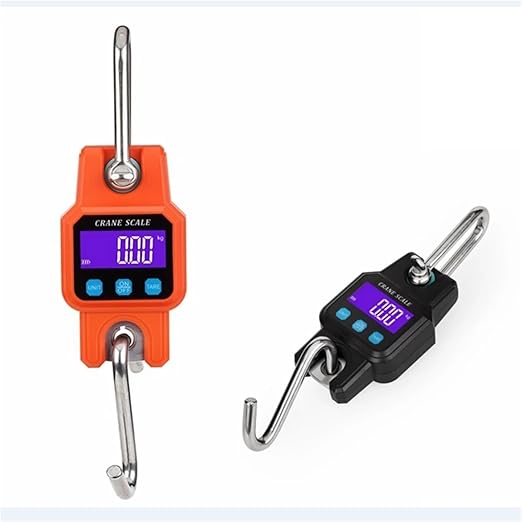 Rechargeable Bluetooth Luggage Scale - 300kg/50g Stainless Steel Hanging Hook