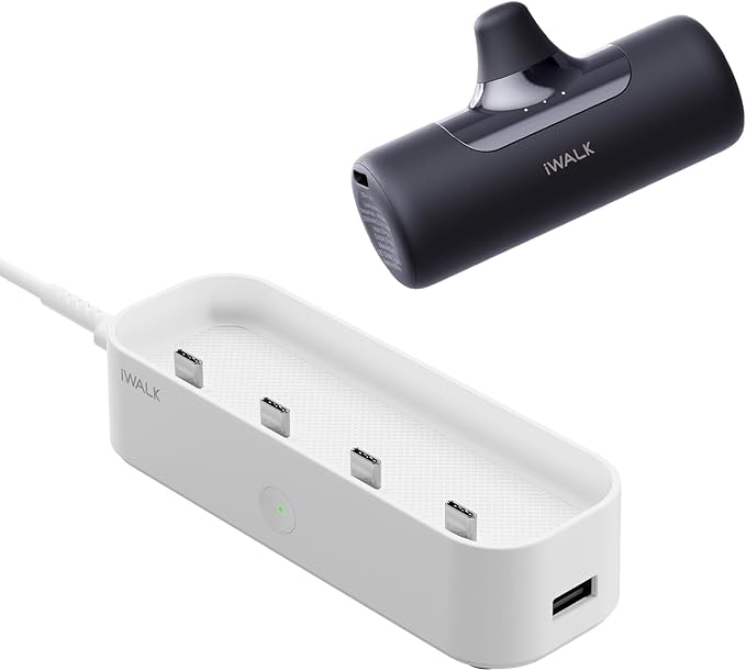 iWALK Small Portable Charger and Charger Station