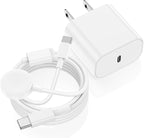 2 in 1 Apple Watch Charger,6ft Fast Magnetic iWatch Charger/USBC to USB C Charging Cable Cord and Type C Wall Charging Block for iWatch Series 10/9/Ultra/8/7/SE/6/5/4/3/2/iPhone 17 Pro Max/16 Pro/15