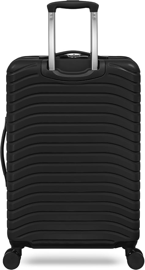 Everest Expandable Hardsided Spinner (Black, 3 Piece Set (28", 24", 20"))