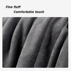 3-in-1 Car Pillow Blanket for Land Rover Discovery Multifunctional Luxury Soft Travel Cushion Quilt Portable Convertible Breathable Car Seat Accessories, Gray Style