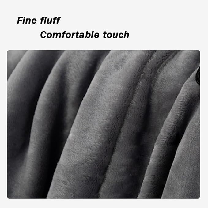 3-in-1 Car Pillow Blanket for Land Rover Discovery Multifunctional Luxury Soft Travel Cushion Quilt Portable Convertible Breathable Car Seat Accessories, Gray Style
