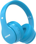 MIDOLA Kids Bluetooth Headphones 68H Play Time,Volume Limit 85/94dB, Foldable Lightweight Wireless Over-Ear Headphone for Kid Toddler Child Pad Tablet,Headsets with Built-in Mic Blue