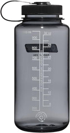 Nalgene 32 oz Wide Mouth Water Bottle | BPA-Free, Durable & Leak Proof, Lightweight Bottle for Hiking & Gym, Work & Travel