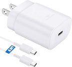 USB C Charger,25W Super Type C Fast Charging & 6.6FT USB C Charger Cable for Samsung Galaxy S26/S25/S25 Ultra/S25+/S24/S24 Ultra/S24+/S23/S23 Ultra/S23+/S22/S22 Ultra/S22+/S21/S21Ultra/S20/Note 10/20