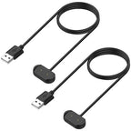 Charger for Amazfit Bip 5/3, T-Rex Pro, GTS 4 Mini, GTS 2/2e, GTR 2/2e, 2 GTR Mini Smart Watch - Replacement Magnetic Charging Cable (2-Pack, 1m/3.3ft)